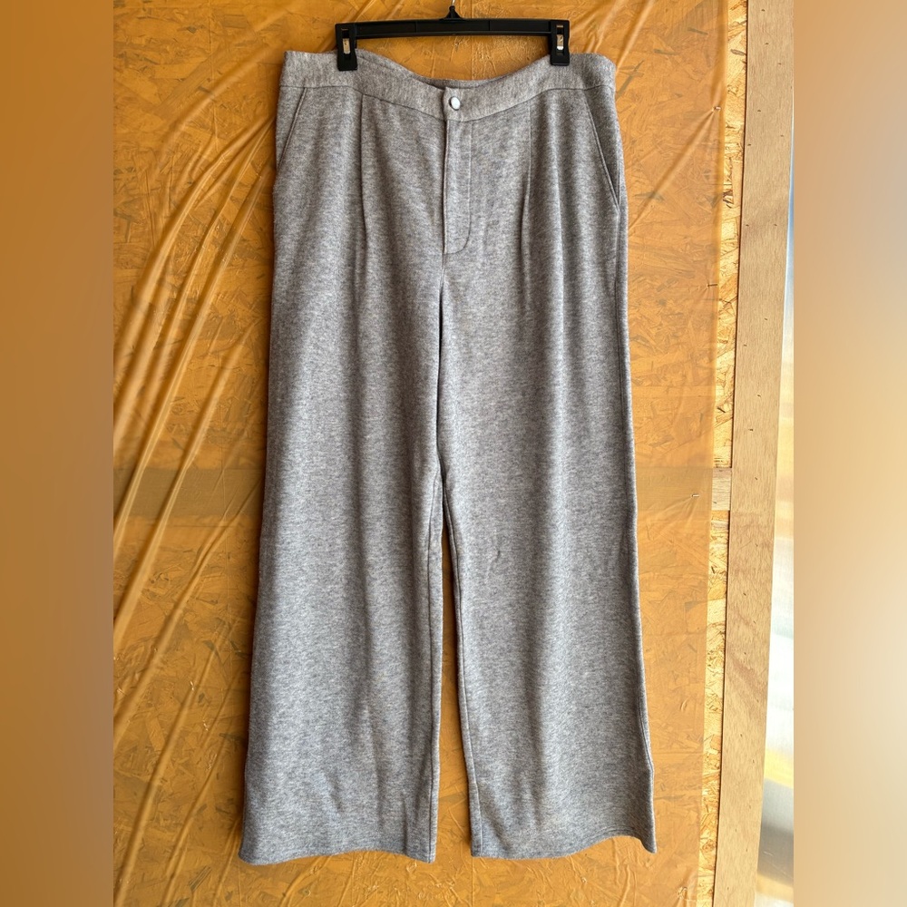 NWOT PAIGE Kara Pants in Heather Grey Size 14 - Picture 6 of 13